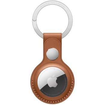 Apple AirTag Leather Key Ring Saddle Brown MX4M2ZM/A