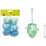 Vajíčka plast 6cm/6ks mix S150041/B – Hledejceny.cz