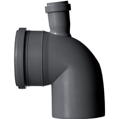 Plast Brno HT koleno s odb. HTBOA 110/87 - DN 50 osová příp. přípojkou CKOA850 – Sleviste.cz