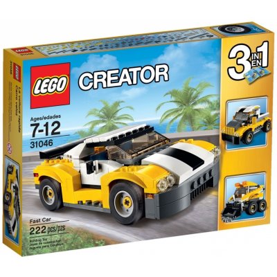 LEGO® Creator 31046 Rychlé auto – Zbozi.Blesk.cz