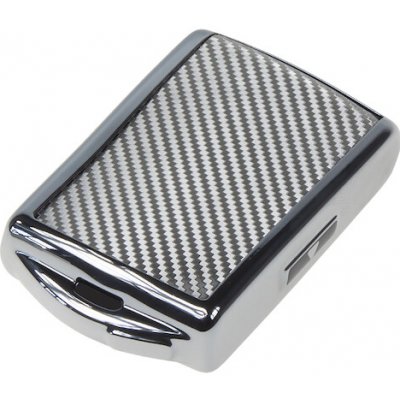 TPU obal pro klíč Volvo, carbon silver, 484VO113CS | Zboží Auto