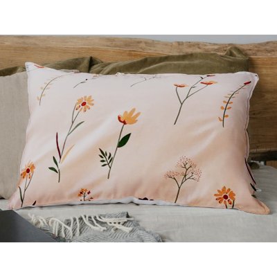 XPOSE bavlna DIVOKÉ MÁKY - béžový RENFORCÉ 50 x 70 cm – Zboží Dáma