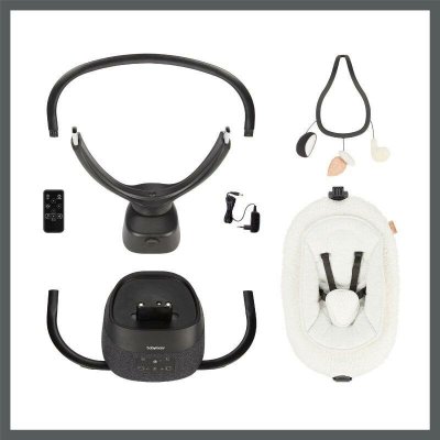 Babymoov houpačka Swoon Evolution Curl bílá – Zbozi.Blesk.cz