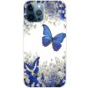 Pouzdro a kryt na mobilní telefon Apple PROTEMIO 33624 ART Silikonový kryt Apple iPhone 13 Pro Max BUTTERFLY