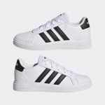 adidas Grand Court 2.0 K bílá černá – Zboží Dáma