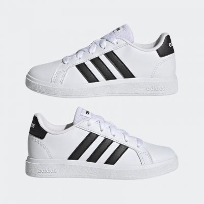 adidas Grand Court 2.0 K bílá černá – Zboží Dáma