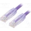 síťový kabel Panduit UTPSP0.5MVLY Patch, TX6™ PLUS,U/UTP, 6, lanko, Cu, LSZH, 0,5m, fialový