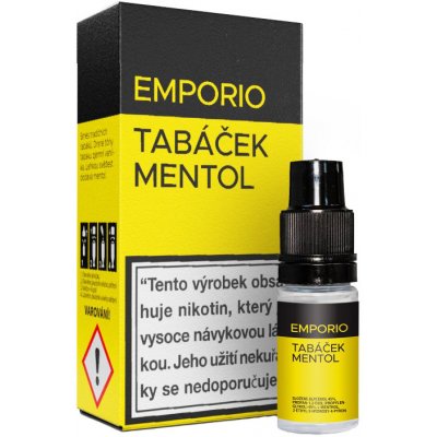 Emporio Tobacco Menthol 10 ml 12 mg – Zbozi.Blesk.cz