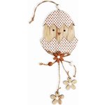 Kuře závěs dřevo 22cm natural 780895 – Hledejceny.cz