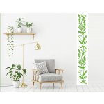 Nalepte.cz samolepka na zeď Pruh z rostlin, rozměry 11 x 70 cm – Zboží Dáma