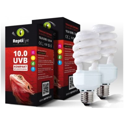 ReptiEye UVB 10.0 DoubleSet 26 W, 13 W – Zboží Dáma