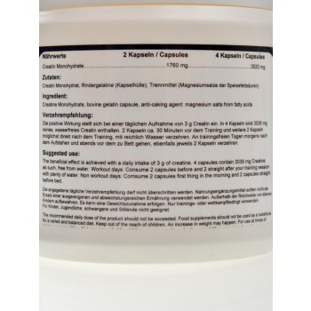 LSP nutrition Creatine 250 kapslí