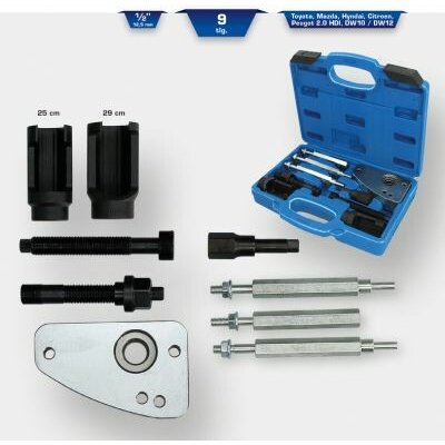 KS TOOLS Sada nářadí pro demontáž, Common-Rail-Injektor BT551180 – Hledejceny.cz