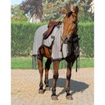 Riding World Jezdecká deka proti hmyzu šedá – Sleviste.cz