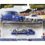 Hot Wheels Premium Car Culture Mercedes Benz 300 SL a 55 Mercedes Benz Blaues Wunder – Zboží Dáma
