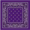 Šátek Blingstar bandana šátek Purple Fialová B166