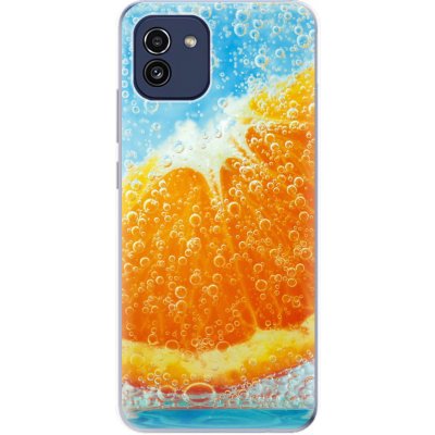 Pouzdro iSaprio - Orange Water - Samsung Galaxy A03
