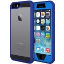 Pouzdro Amzer Full Body Hybrid Case - iPhone 5, 5s, SE modré