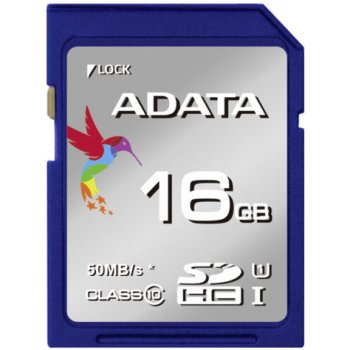 ADATA SDHC 16 GB UHS-I U1 ASDH16GUICL10-R