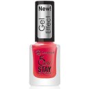 Dermacol lak na nehty s gelovým efektem 5 Day Stay 28 Moulin Rouge 12 ml