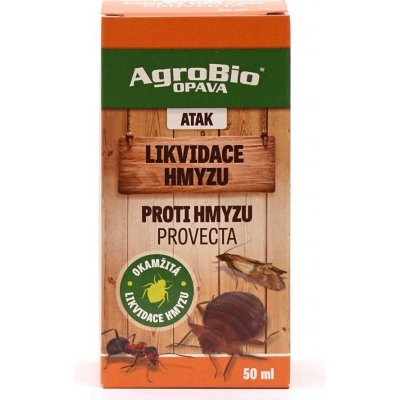 AgroBio Proti hmyzu Provecta 50 ml – Zboží Mobilmania