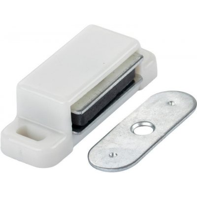 Walteco Nábytkový magnet, bílý, nosnost 3-4 kg, 2ks 84618 – Zboží Mobilmania