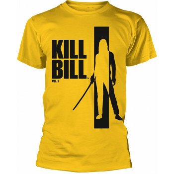 Kill Bill tričko Silhouette Yellow