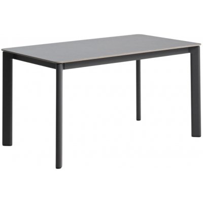 Kave Home Anafi 80 x 140 cm Šedý stůl s keramickou deskou – Hledejceny.cz