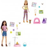 Barbie DreamHouse Adventure kempující sestra se zvířátkem Skipper™ – Zboží Dáma