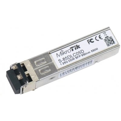 MikroTik SFP (miniGBIC) modul S-85DLC05D, MM, 550m, 1.25G - S-85DLC05D – Zboží Živě