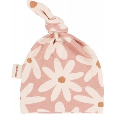 Malomi Kids Čepička Newborn Organic Blush Daisies