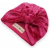 Výbavička pro panenky Turban pro panenku 34 cm BY LOLI Doughnout Velvet fuchsia