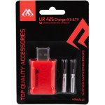 Mikado Nabíječka + Baterie Batteries Rechargaeble With Charger LIR425 – Sleviste.cz