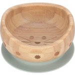Lässig Bowl Bamboo/Bowl Bamboo/Wood Little Chums cat with suction pad/silicone 1310049108 – Zbozi.Blesk.cz