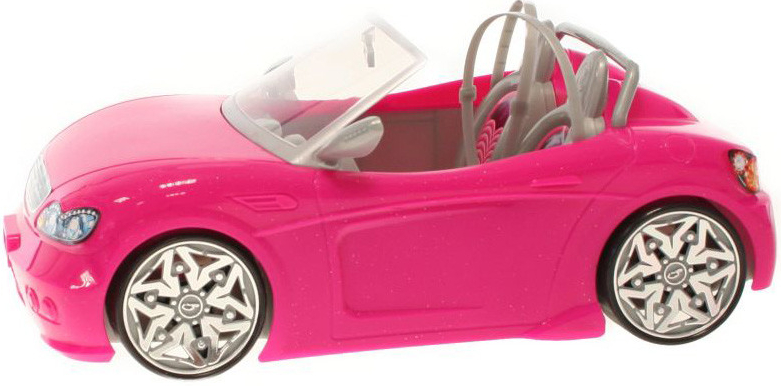 Barbie Třpytivě růžové auto pro panenky od 299 Kč - Heureka.cz