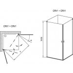 RAVAK 1QV70C01Z1 – Zboží Dáma
