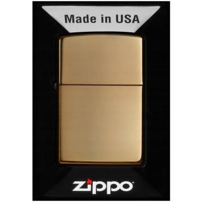 Zippo High Polish Brass 254B 60001166 – Hledejceny.cz