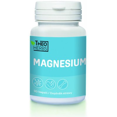 Theo Herbs Magnesium 30 kapslí