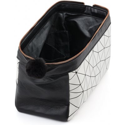 Karton P+P Kosmetická taška velká Black & White – Zboží Dáma