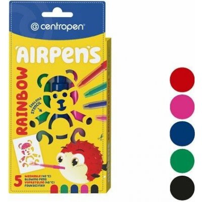 Centropen AirPens Rainbow 5 ks 1500/5 – Sleviste.cz