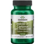 Swanson Indole-3-Carbinol with Resveratrol 200 mg 60 kapslí – Hledejceny.cz