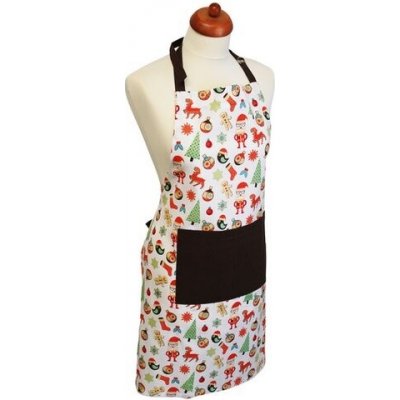 Trade Concept Kuchyňská zástěra Skřítci a stromečky – Zboží Dáma