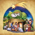 Vystřihovánka Betlém Lucie Ernestová – Zboží Dáma