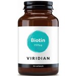 Viridian Biotin 2500ug 90 kapslí – Hledejceny.cz
