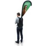Mobilní reklamní vlajka Quill – Hledejceny.cz