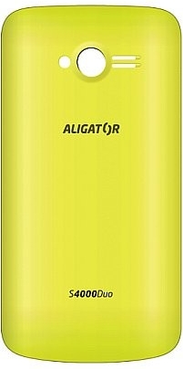 Kryt Aligator S4000 zadní žlutý
