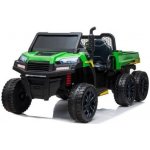 Mamido elektrické autíčko Farmer Truck 4x4 zelená černá – Zboží Mobilmania