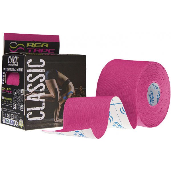 Tejpy Rea Tape Classic růžová 5cm x 5m