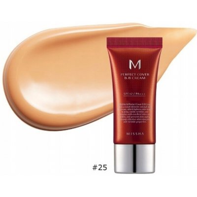 Missha M Perfect Cover BB Cream SPF42 No.25 Warm Beige 20 ml – Hledejceny.cz