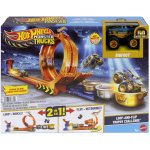 Hot Wheels monster trucks dráha se smyčkou a bigfootem JBX64 – Zboží Dáma